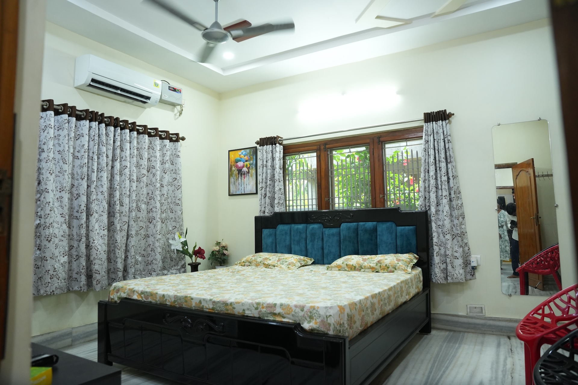 Bedroom with AC